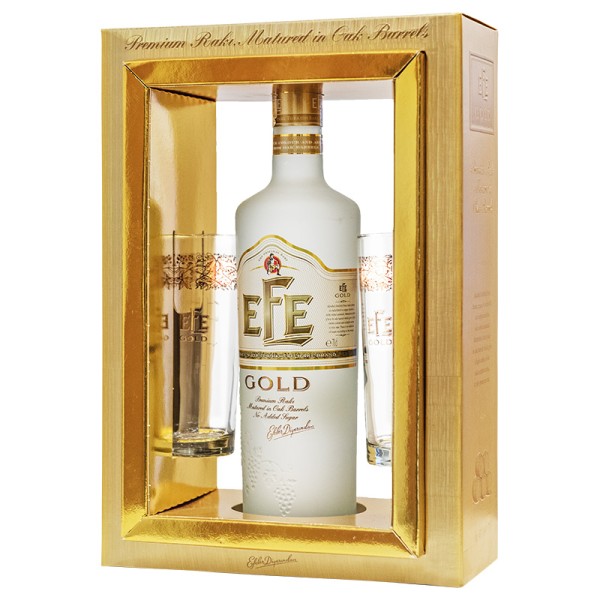 EFE GOLD RAKI ракия с 2 чаши 0.700 л